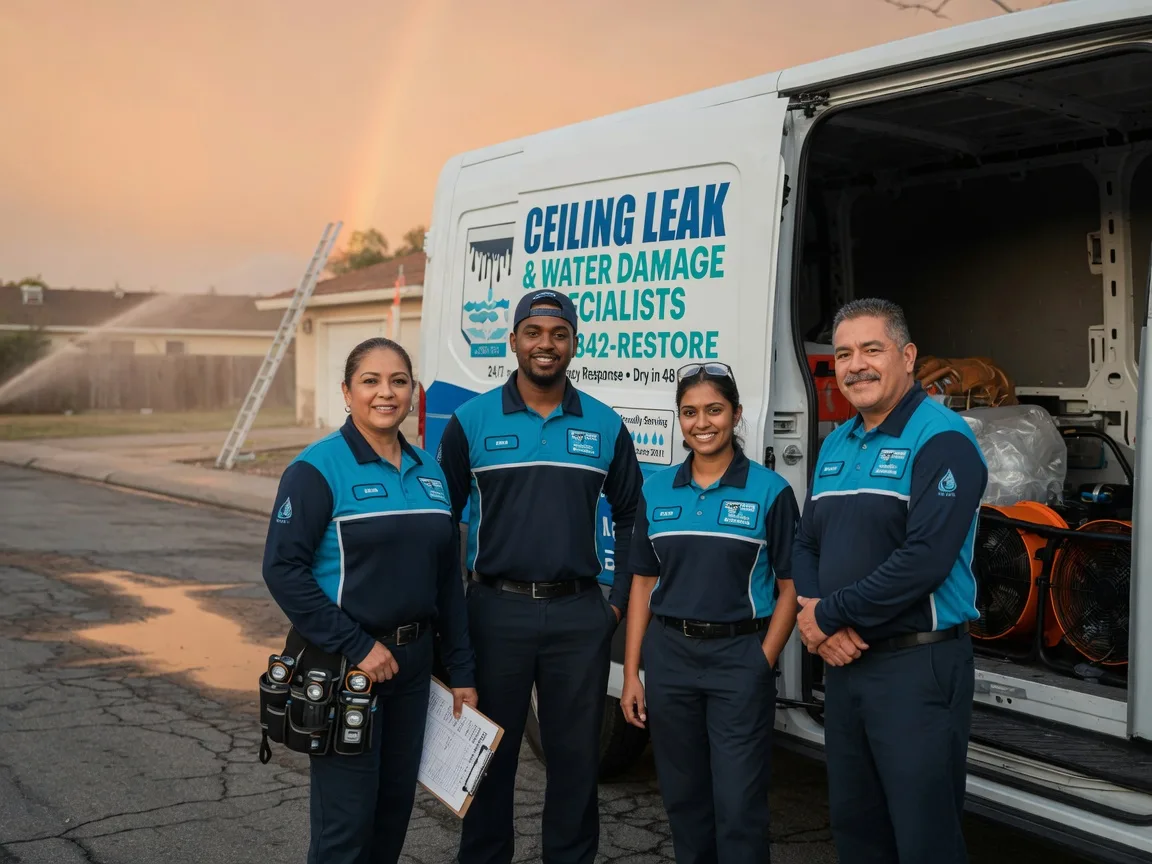 Ceiling Leak Cleanup company in Marysville, OH